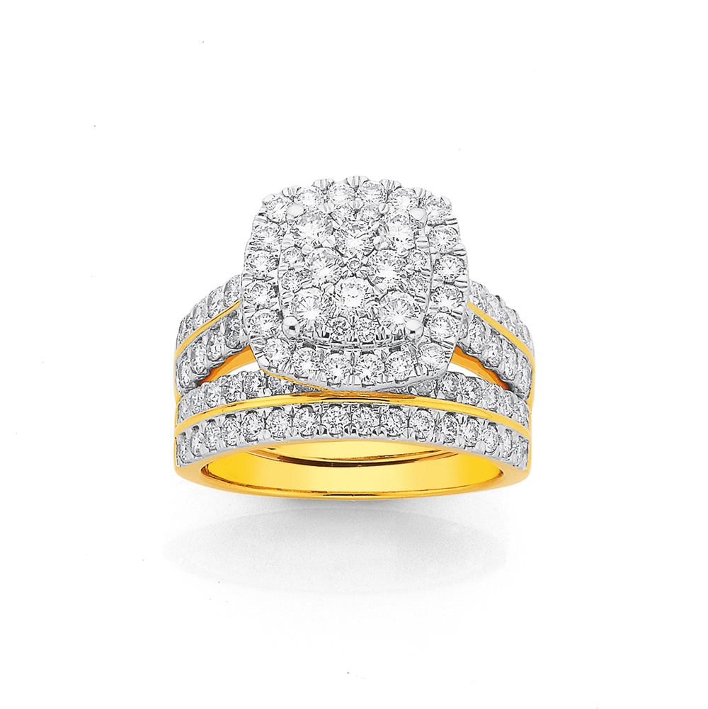 Prouds clearance bridal set