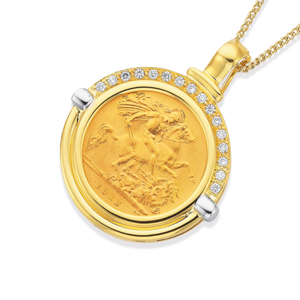 Half sovereign gold chain hotsell