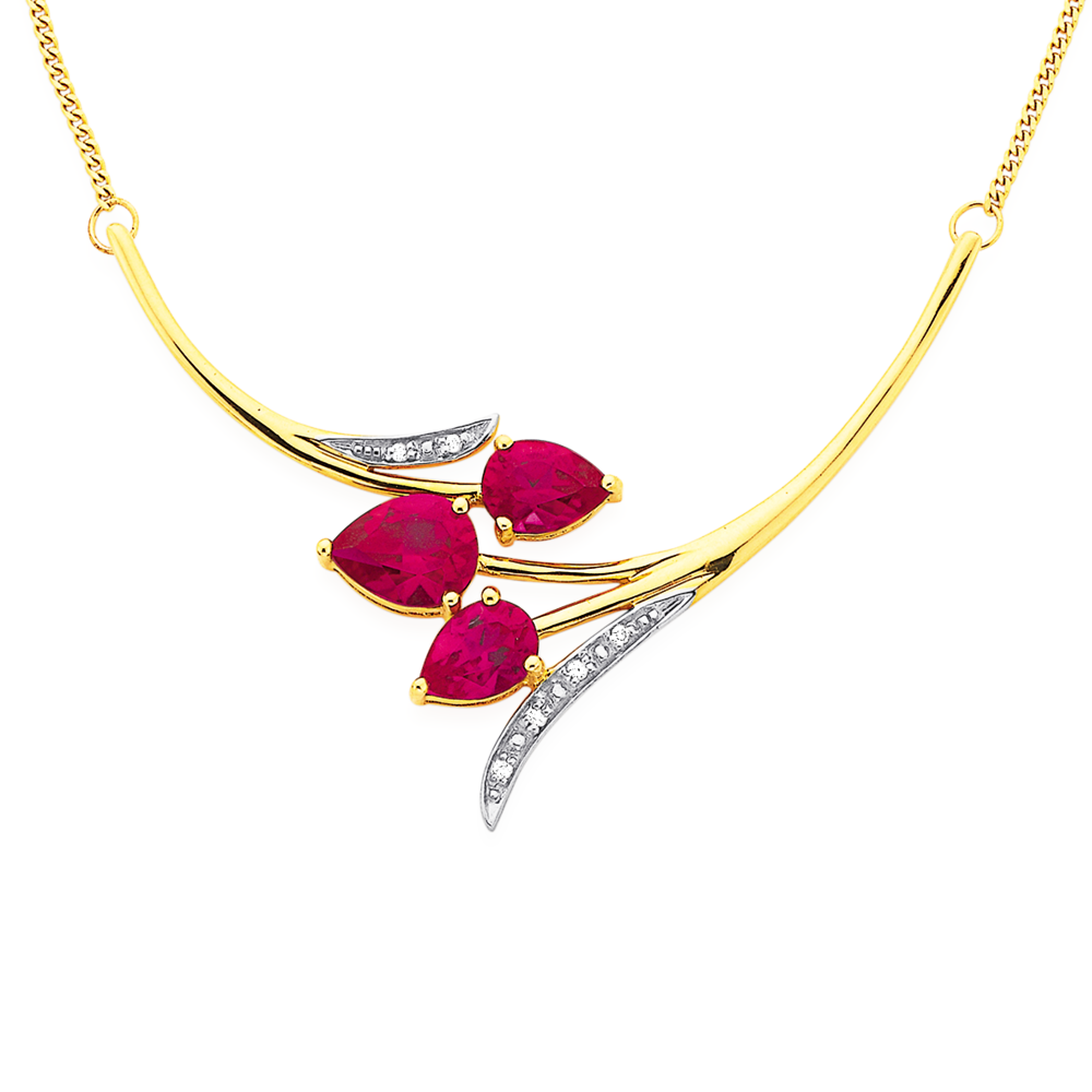 Ruby jewellery prouds hotsell