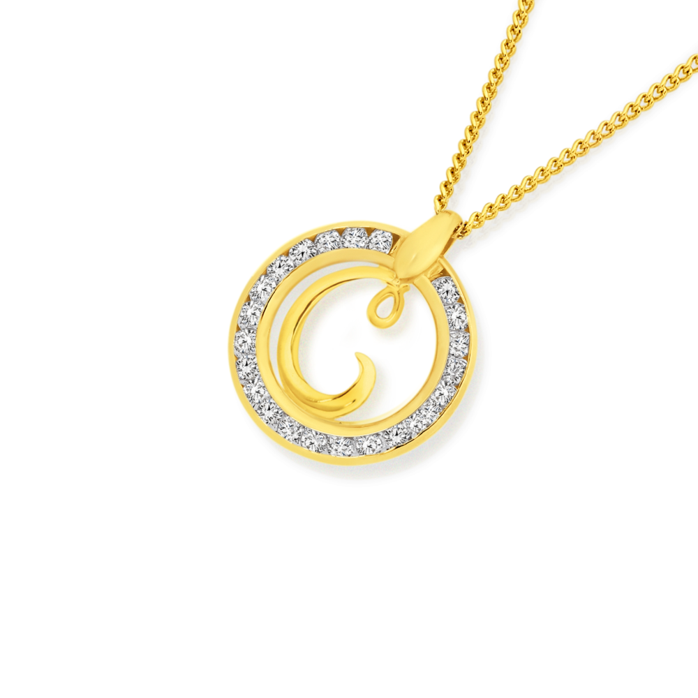 Prouds letter pendant deals