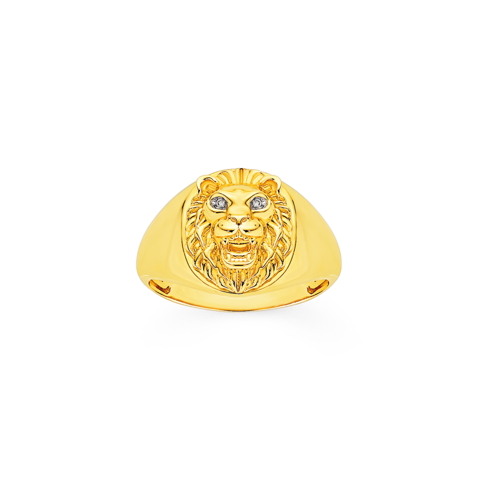 Aggressive Lion Ring (CKS36CKSQ) by voronart