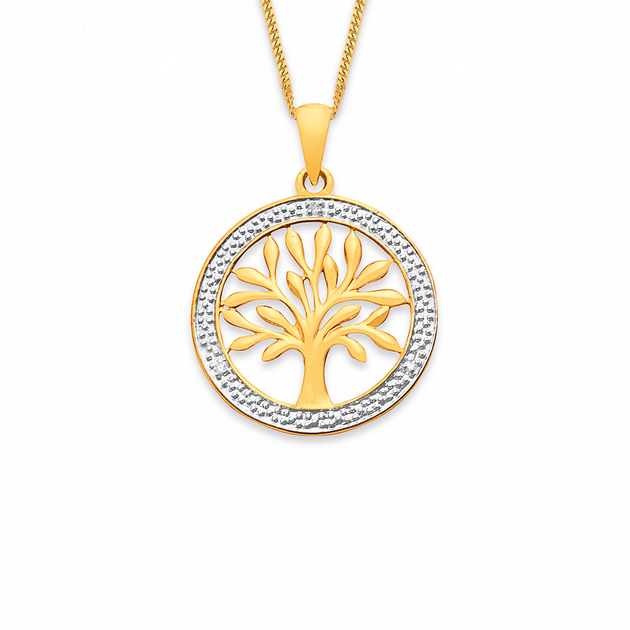 Prouds tree of life necklace silver Clearance