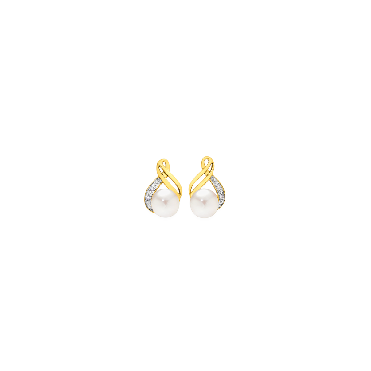Prouds jewellers pearl earrings Clearance