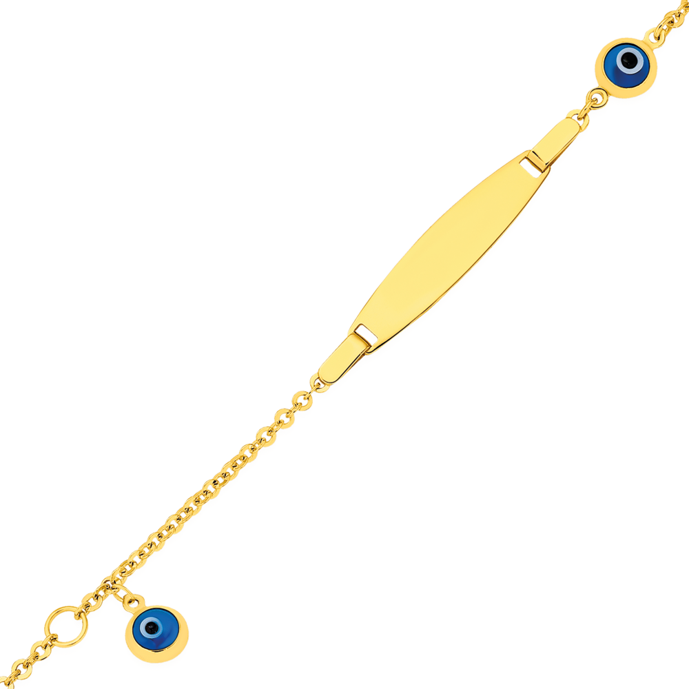 Baby evil deals eye bracelet gold