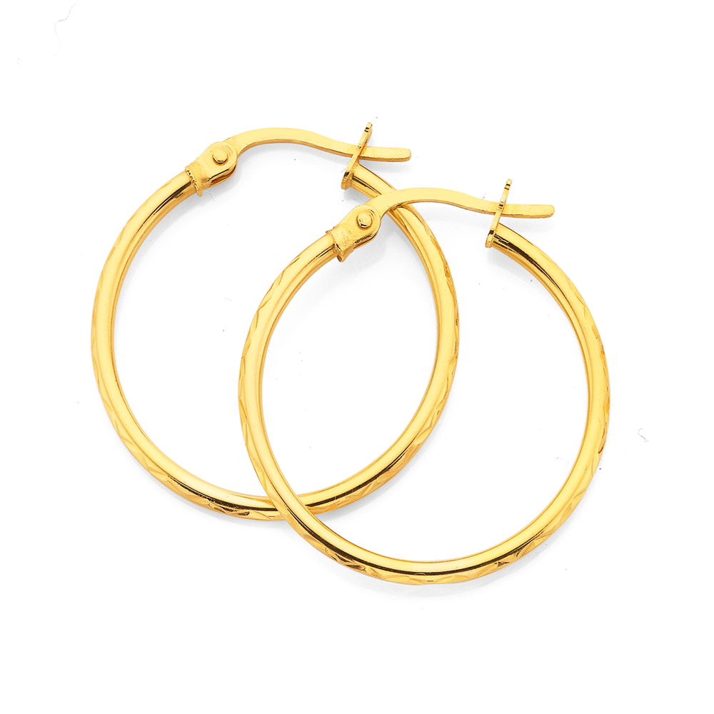 gold sleeper earrings prouds