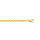 9ct Gold 19cm Solid Belcher Bracelet