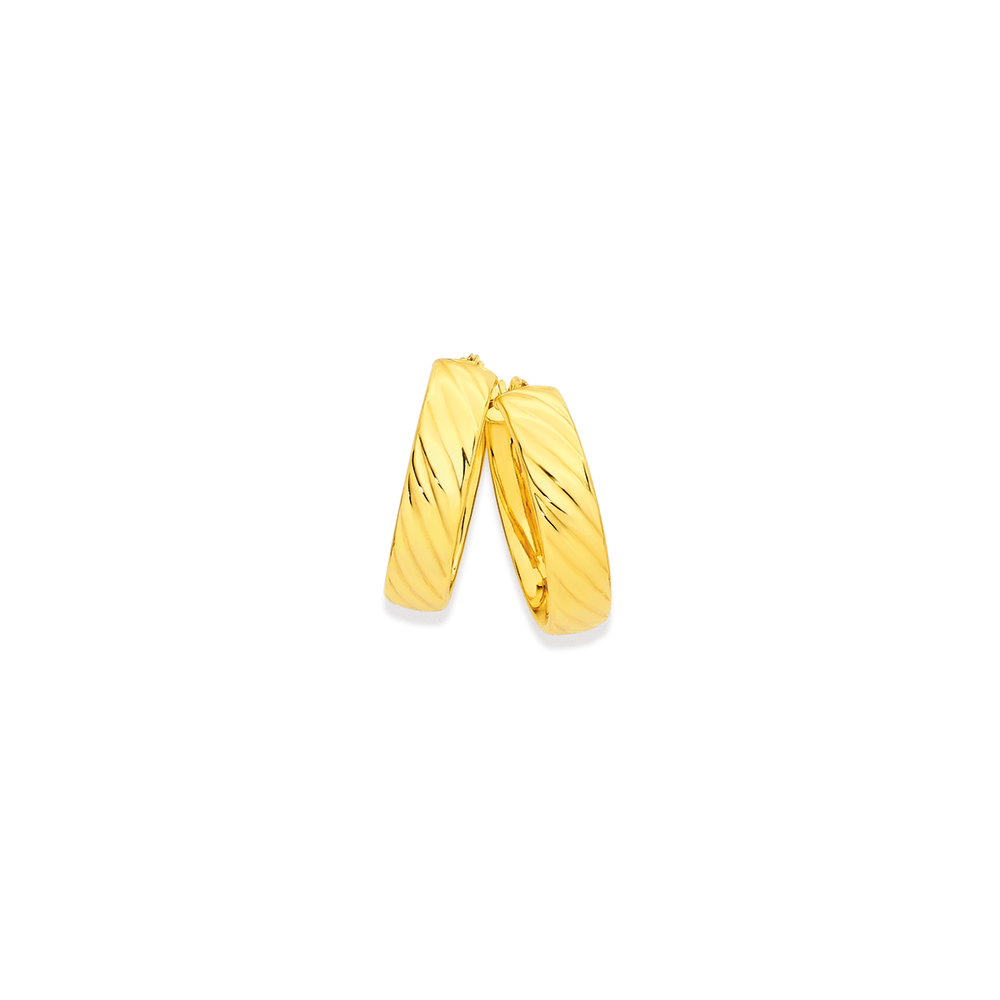 Prouds hoop sales gold earrings
