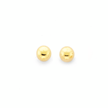 9CT GOLD 2.5MM BALL STUD EARRINGS