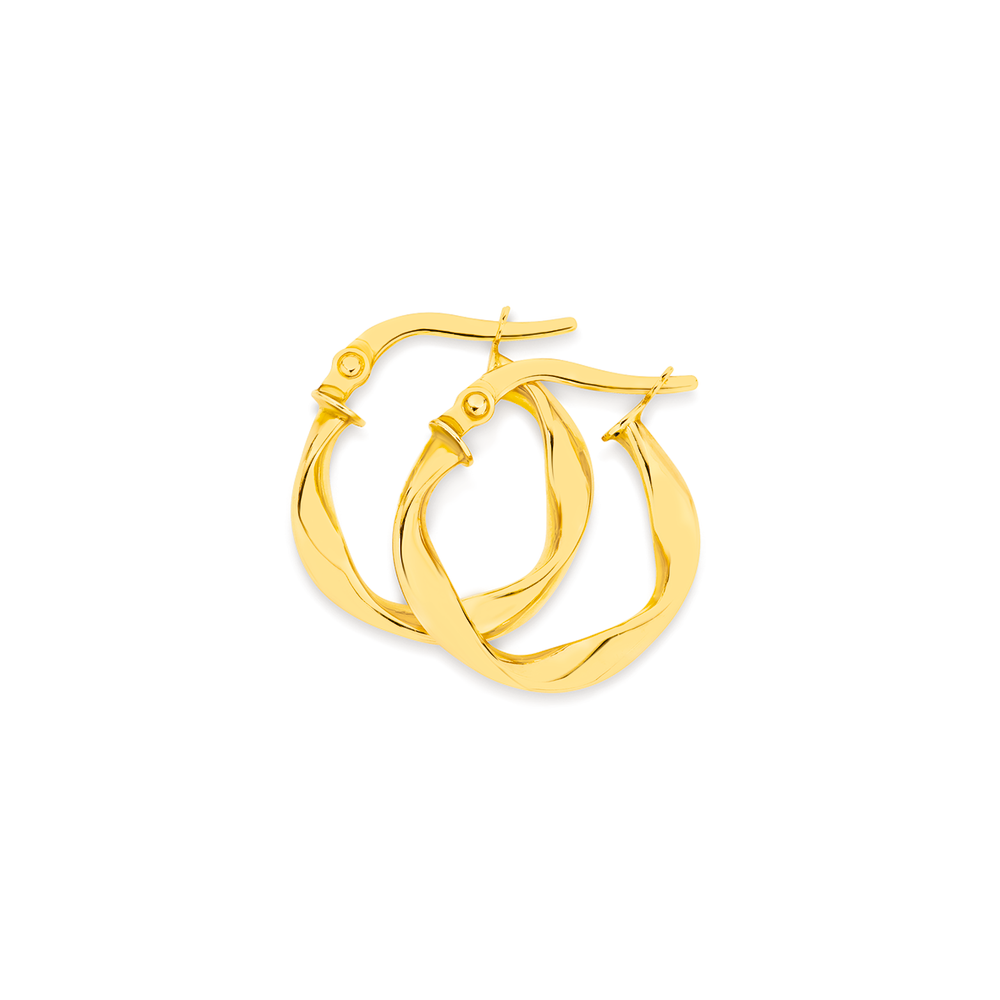 9ct Rose Gold Cultured Fresh Water Pearl Stud Earrings Earrings