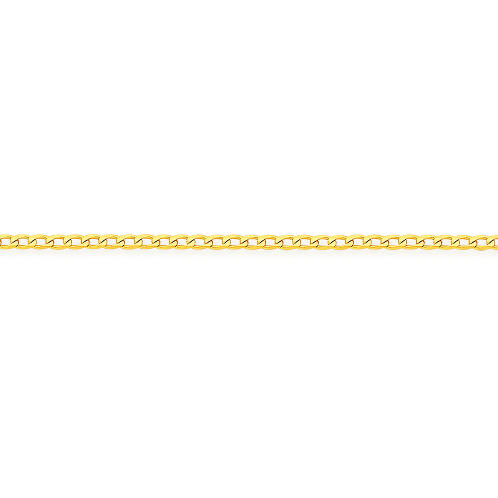 Plain gold anklet discount