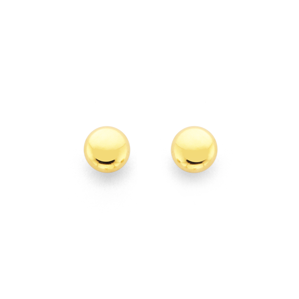 Flat shop circle earrings