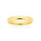 9ct Gold 3mm Width Eclipse Wedding Band