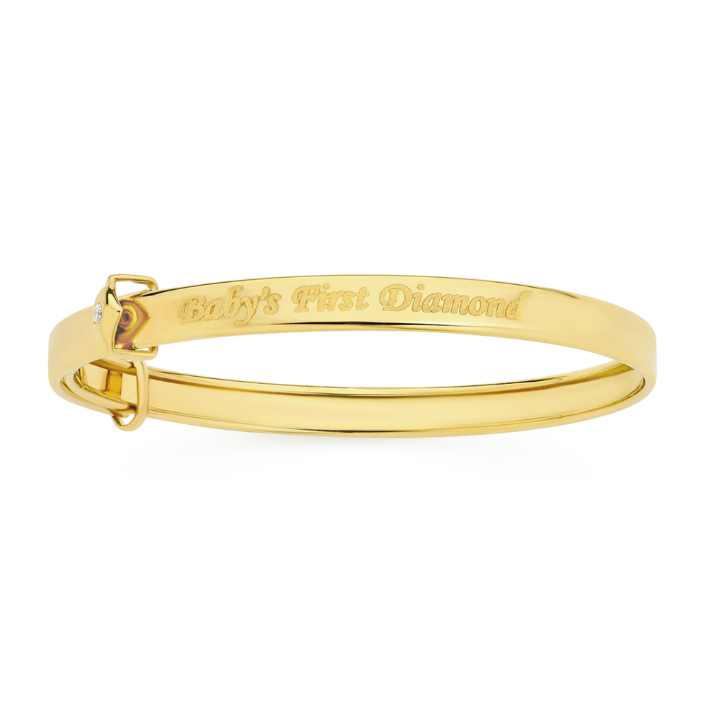 14k Yellow Gold Slip-On Polished Love Knot Bangle Bracelet 2.8 Grams | eBay