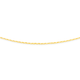 9ct Gold 42cm Solid Belcher Chain