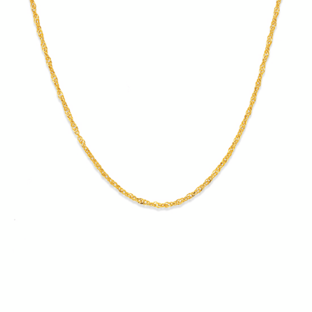 9ct Gold 45cm Singapore Chain