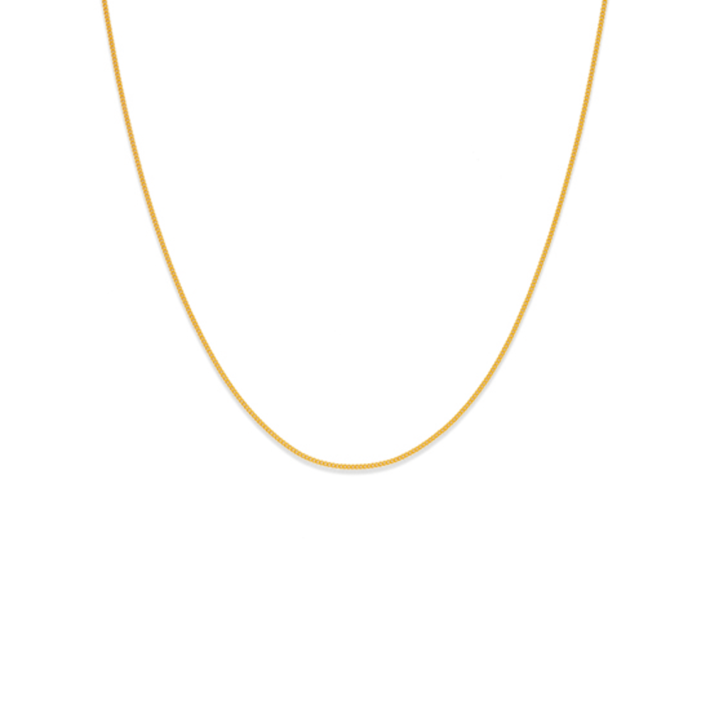 Buy Plain Chain | Made with BIS Hallmarked Gold | Starkle