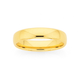 9ct Gold 4.5mm Width Eclipse Wedding Band