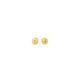 9ct Gold 4mm Diamond-cut Ball Stud Earrings