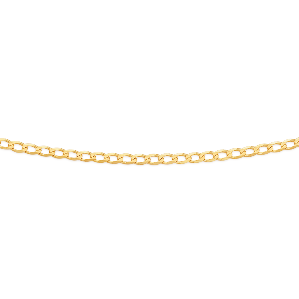 Mens solid gold shop chain necklace