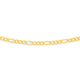 9ct Gold 50cm Solid Figaro 3+1 Chain