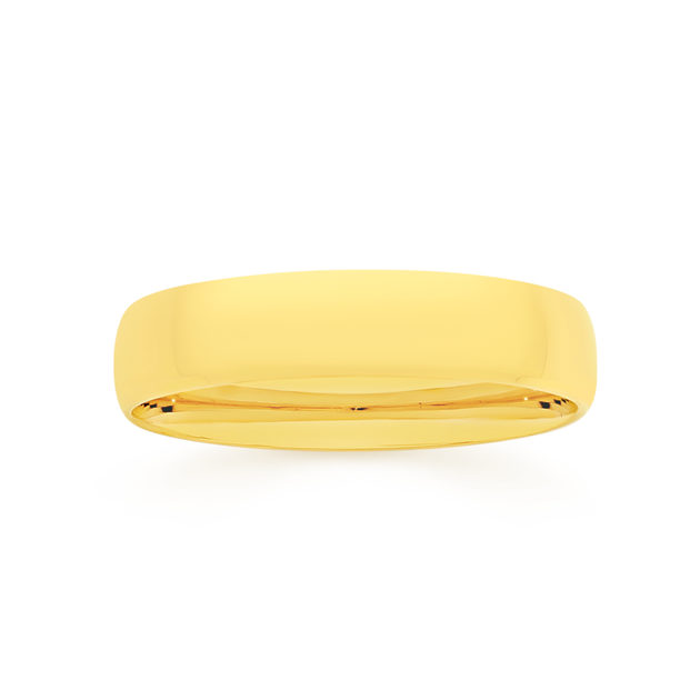 9ct Gold 5mm Gents Wedding Band | Prouds