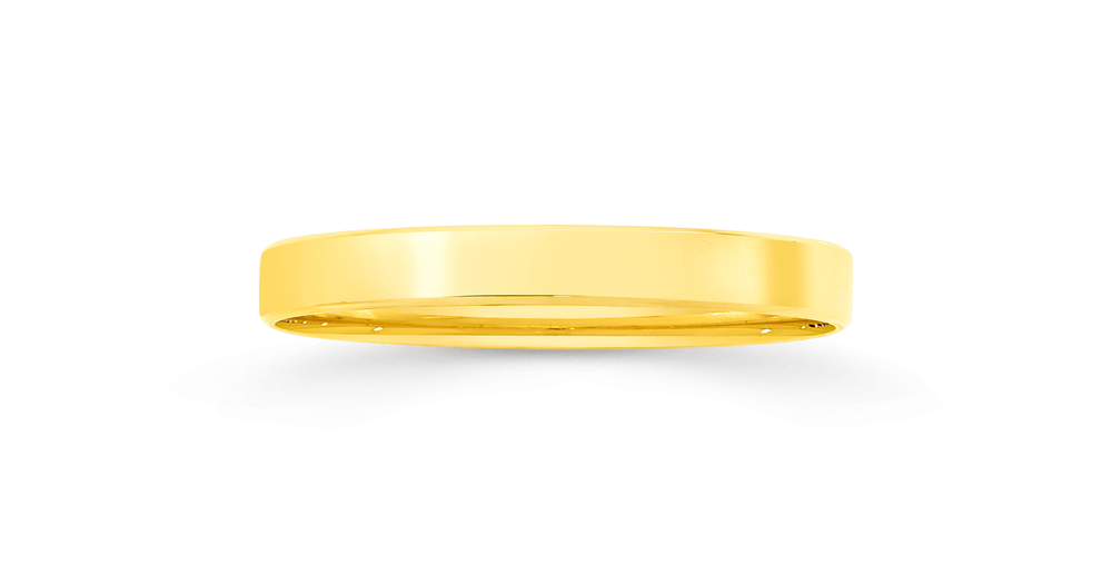 9ct Gold 6mm Wedding Band Size Z Prouds