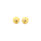 9ct Gold 9mm Dome Stud Earrings