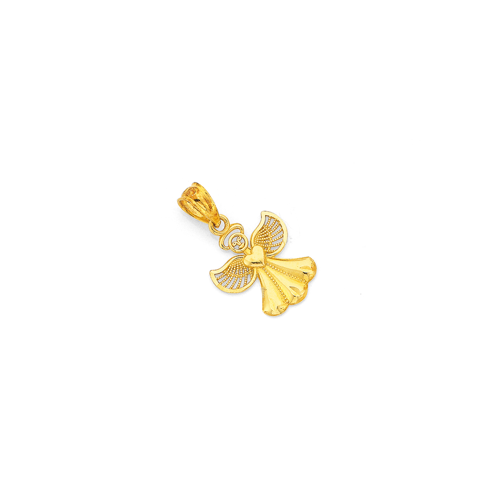 9ct Gold Angel Pendant Prouds