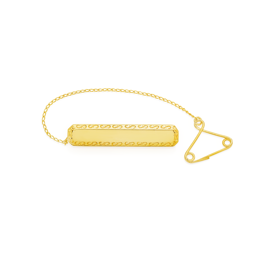 9ct Gold Baby Brooch Prouds