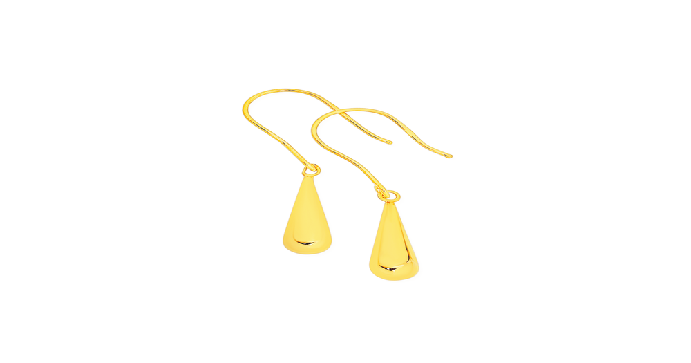 Prouds gold drop earrings Clearance
