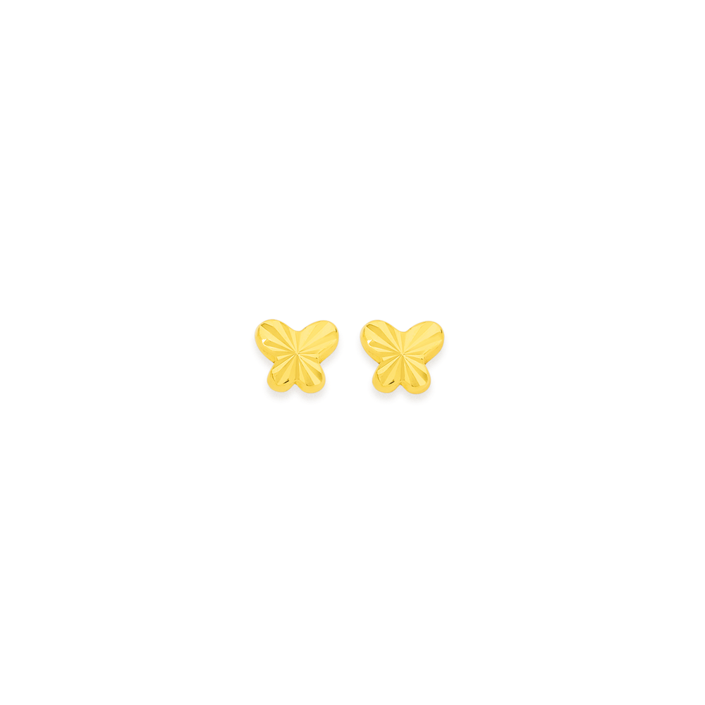 Gold butterflies clearance for earrings