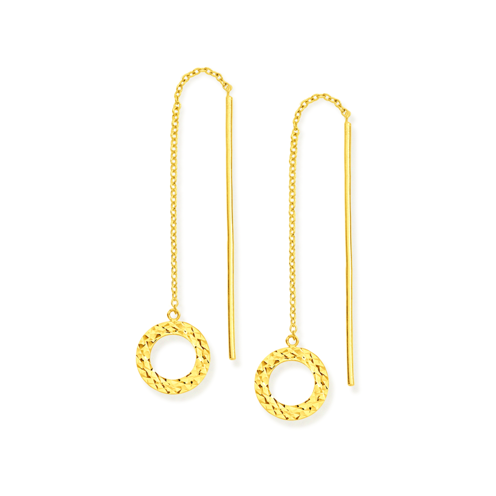 14K Gold Threader Earrings | Modern Citizen