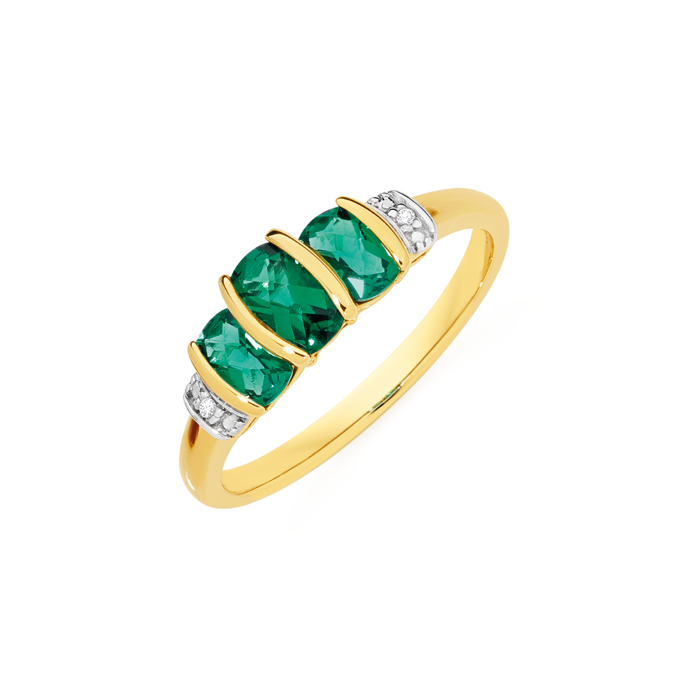 Prouds emerald rings store