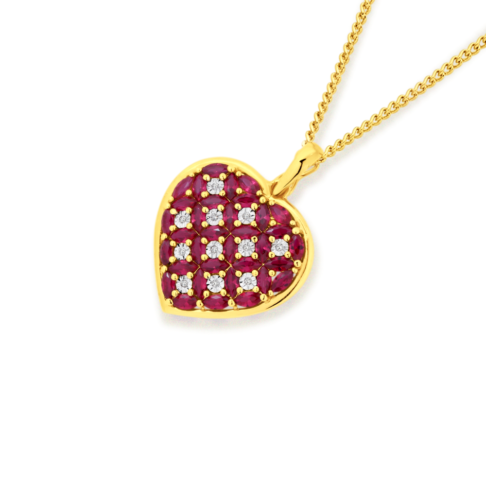Ruby cheap necklace prouds