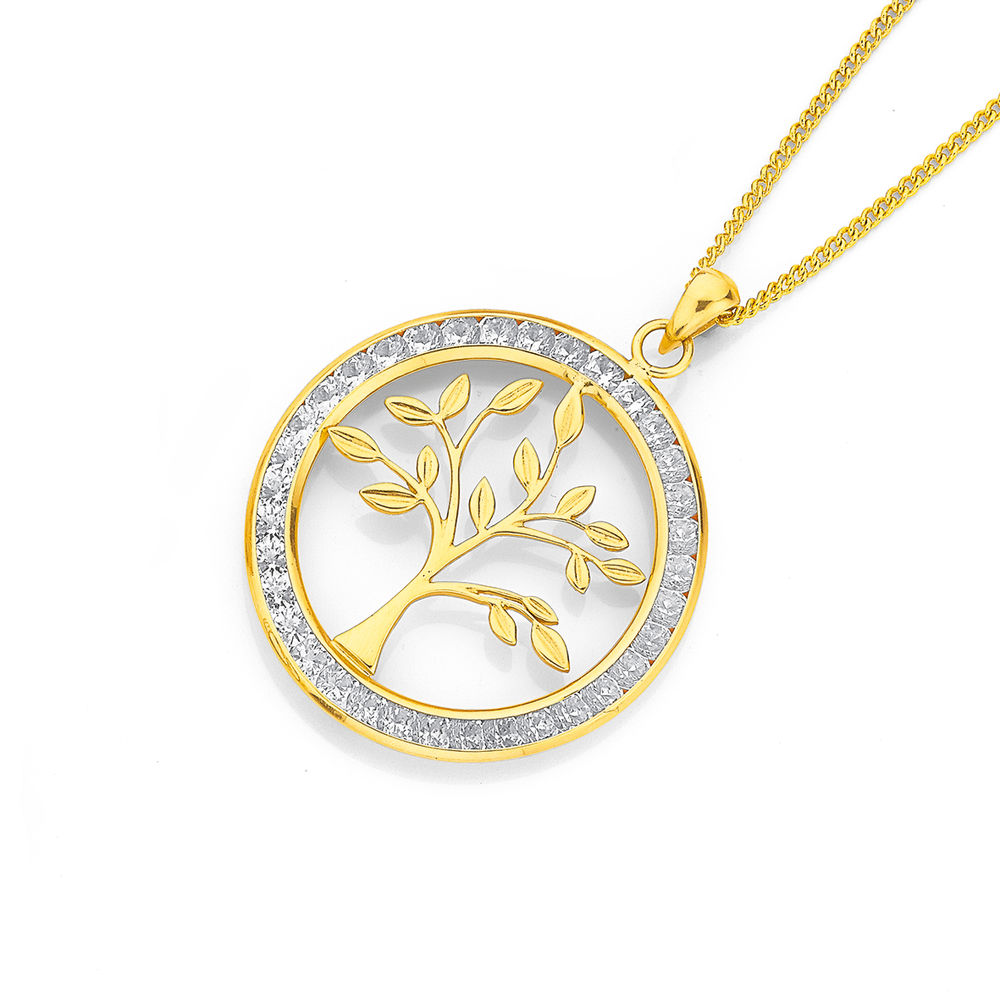 9ct gold tree hotsell of life pendant