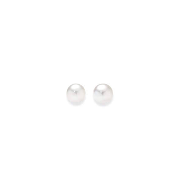 9ct Gold, Cultured Fresh Water Pearl Studs