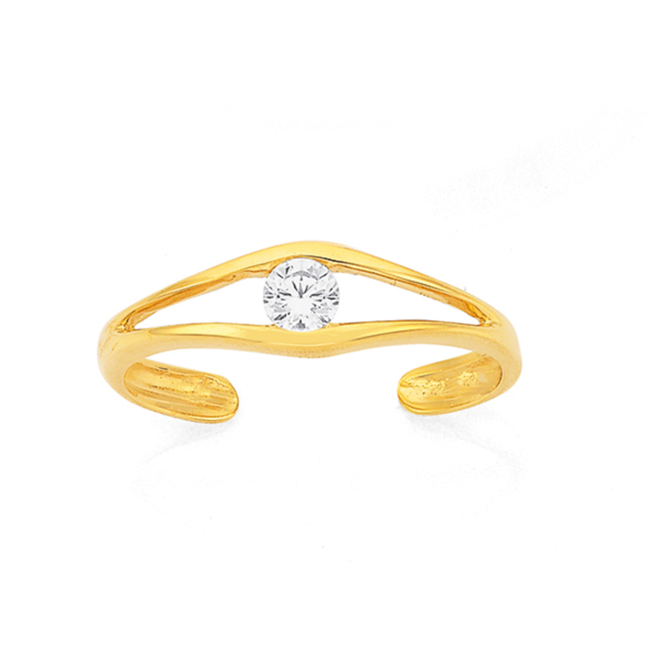 9ct Gold Filigree Toe Ring | Body Jewellery | Prouds The Jewellers