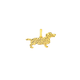 9ct Gold Dachshund Dog Pendant