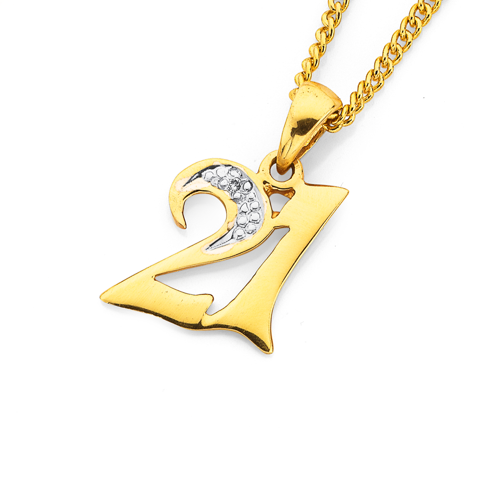 Prouds 21st necklace 2025