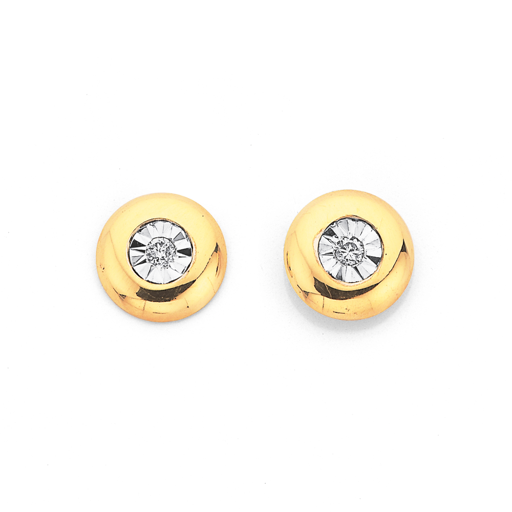 Prouds diamond stud earrings sale