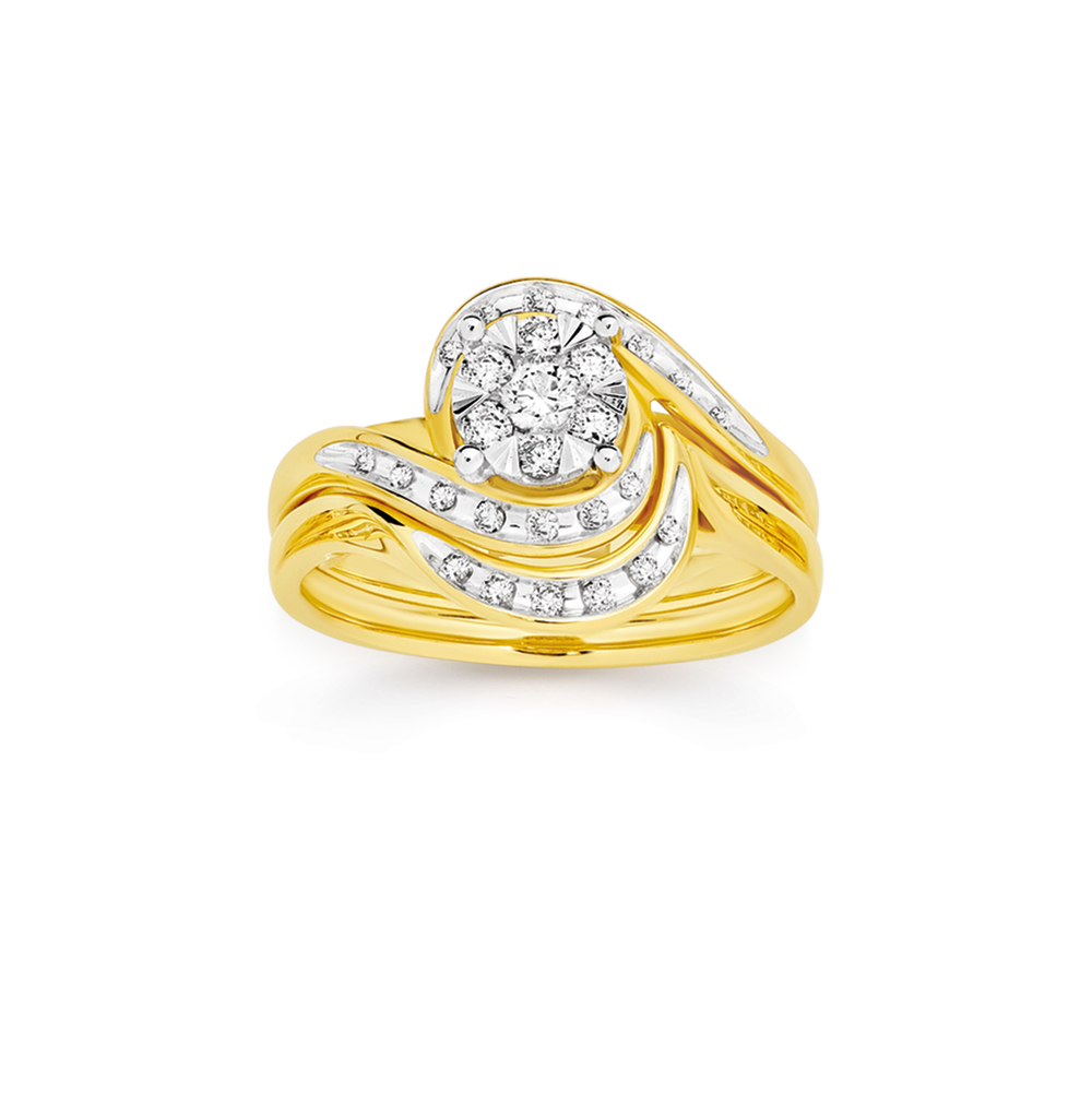Prouds bridal set discount