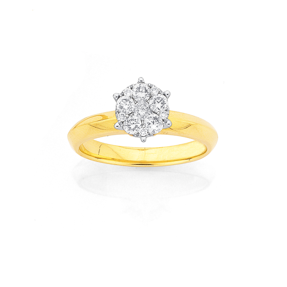 Engagement clearance rings prouds