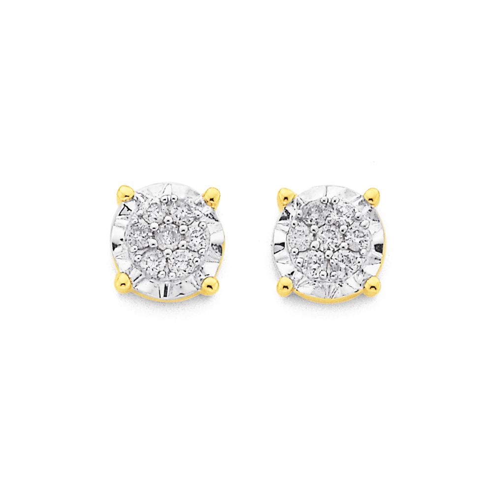 Prouds diamond stud earrings sale