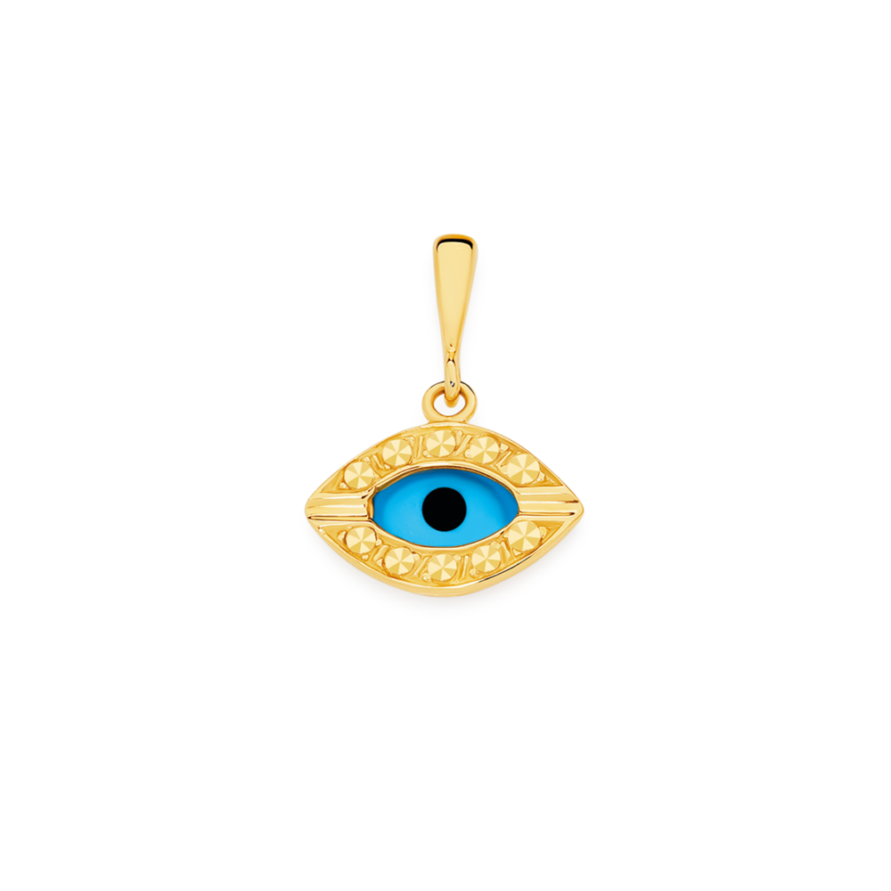 Evil eye shop pendant prouds