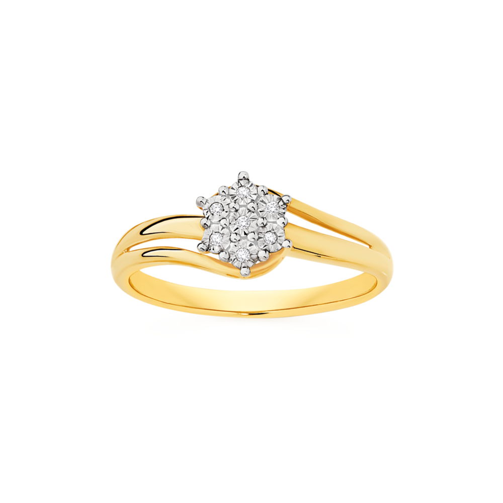Gold engagement shop rings sale