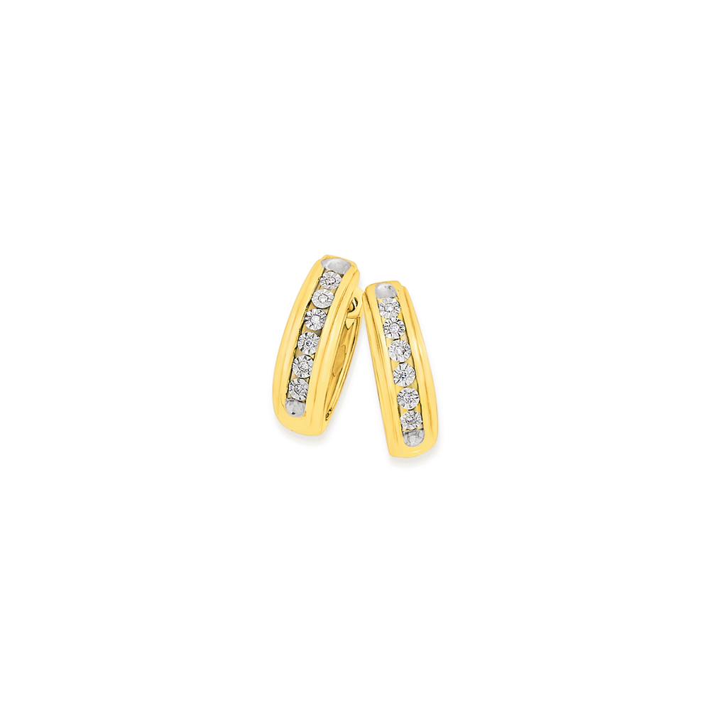 Prouds hoop sales gold earrings