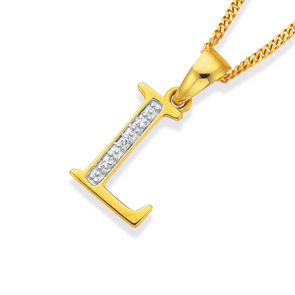 Prouds initial necklace sale