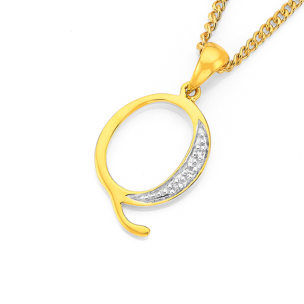 Prouds letter hotsell pendant