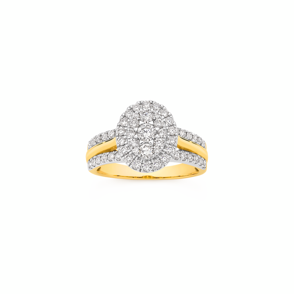 slim fit dress slacks 18ct Yellow Gold Natural Diamond Ladies Dress Ring TDW 0.90ct DR6  Atlas  Jewellers