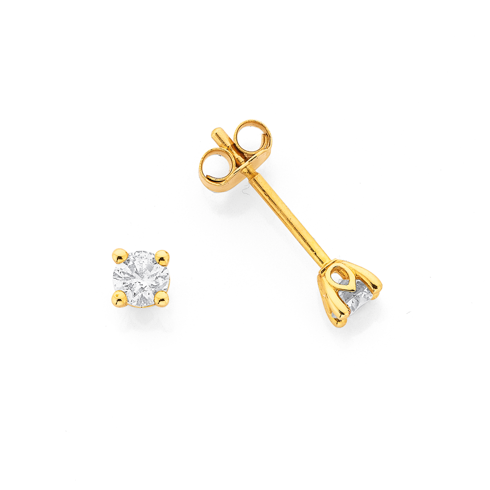 9ct sales gold studs